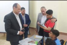 تحت شعار الإنضباط والبناء ..مدير تعليم القليوبية ووكيله يتفقدان مدارس كفرشكر