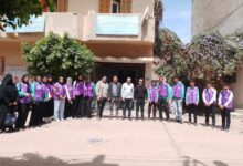 تحت شعار “متطوعون في حب مصر”.. شباب كفر الشيخ يجمّلون مراكز بيلا