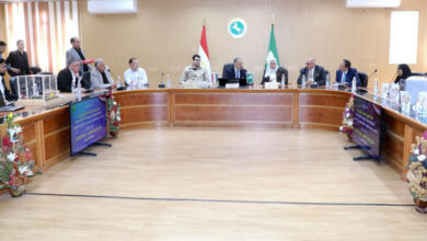 محافظ الشرقية يشهد إحتفالية تخرج متدربي المنحه  التدريبيه المتخصصه في  تكنولوجيا الطاقة