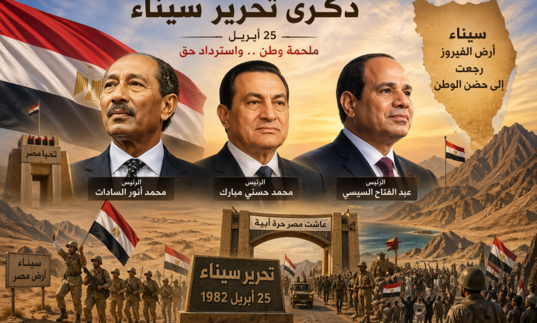 ذكرى تحرير سيناء.. ملحمة استعادة الأرض وصون الكرامة