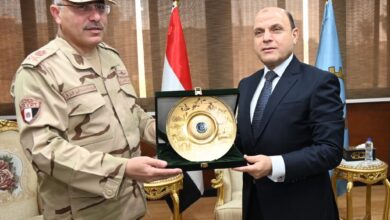 محافظ الغربية يستقبل مدير جمعية المحاربين القدماء استعدادًا لانطلاق احتفالية يوم الشهيد بالمحافظة
