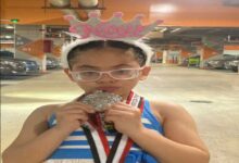 موهبة فيومية تتألق على بساط الجمباز.. نور عبدالرحمن سعد تحصد فضية الجمهورية.