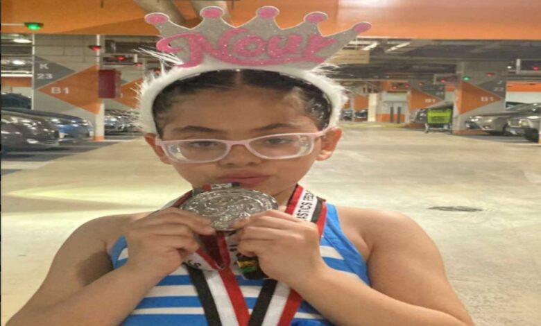 موهبة فيومية تتألق على بساط الجمباز.. نور عبدالرحمن سعد تحصد فضية الجمهورية.