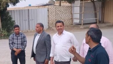 رئيس مركز يوسف الصديق يقود حملة مكثفة للنظافة ورفع الإشغالات بقرية تونس ووالي ميزار