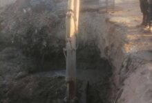 صيانة معدية الناصرية وإعادة الطريق للخدمة.