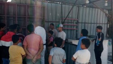 إزالة تعديات على حرم الطريق بهوارة المقطع