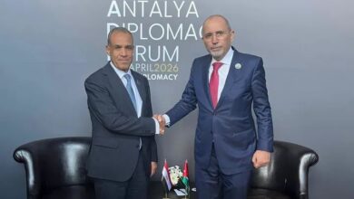 وزير الخارجية يلتقي بنظيره الأردني على هامش منتدى أنطاليا الدبلوماسي