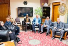 اجتماع لمدير مديرية التربية والتعليم بالإسكندرية مع مديري عموم الإدارات التعليمية