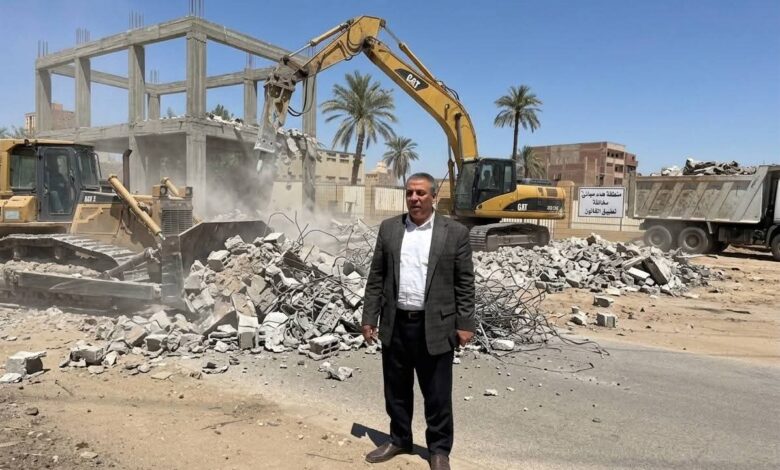 الفيوم تواصل التصدي للتعديات: إزالة فورية لمخالفات بناء وحماية للأراضي الزراعية بمدينتي الفيوم وسيلا