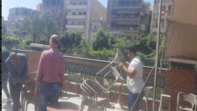 حملة موسعة لرفع الإشغالات بحي شرق الفيوم وإعادة الانضباط للشارع