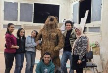 “روح الطبيعة فى تمثال” ورشة فنية نابضة بالقوة والحياة بجامعة الأقصر