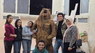 “روح الطبيعة فى تمثال” ورشة فنية نابضة بالقوة والحياة بجامعة الأقصر