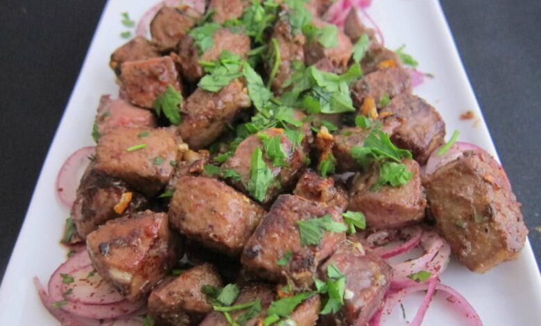 كبدة بالتوابل