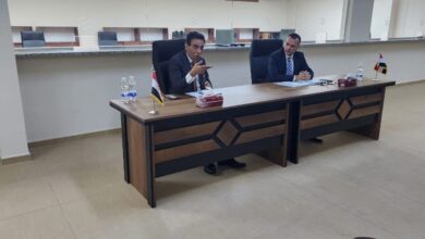 مساعد وزير الخارجية للشئون القنصلية يلتقى مع اعضاء الجالية المصرية في طرابلس