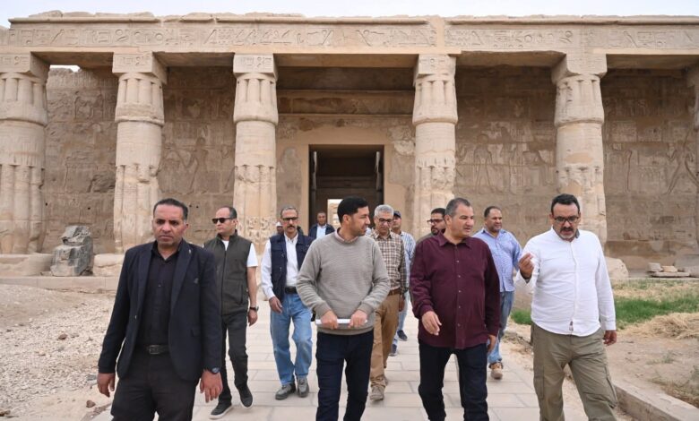 وزارة السياحة والآثار تطلق مشروعًا متكاملًا لترميم معابد الأقصر