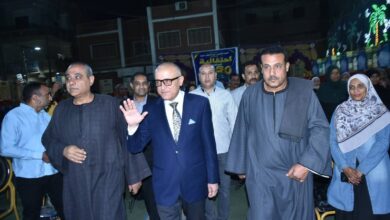 ” محافظ الأقصر” يشهد احتفالية 50 عروسا من الأيتام بقرية قامولا