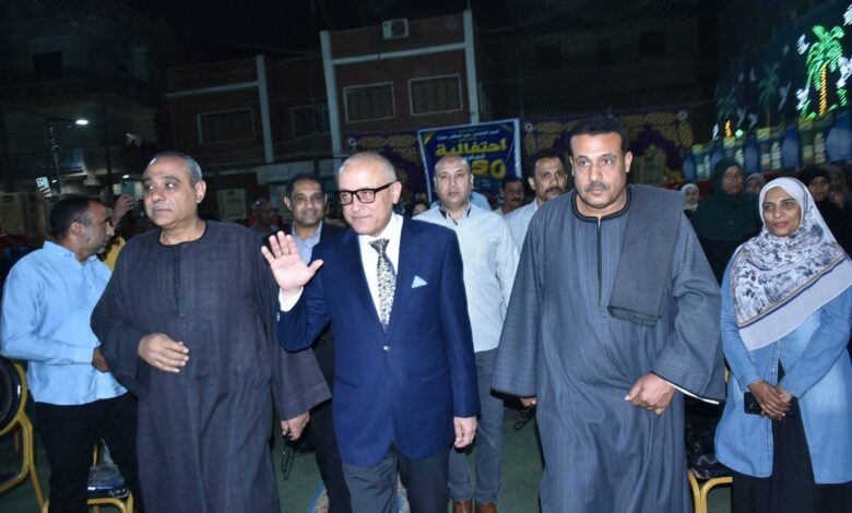 ” محافظ الأقصر” يشهد احتفالية 50 عروسا من الأيتام بقرية قامولا