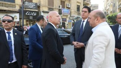 محافظ القاهرة يتفقد تطوير ميدان محمد فريد ويوجه بإعادة الطابع الحضاري لوسط البلد