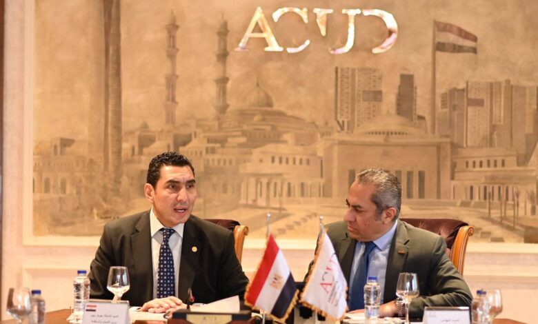 وزير الشباب والرياضة يبحث مع رئيس شركة “العاصمة الإدارية” سبل التعاون المشترك