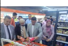 جولة رقابية مكثفة بأبشواي لضبط الأسواق.. وتحريز لحوم مجهولة المصدر وإحالتها للنيابة