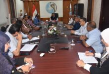 مياه الأقصر تعقد اجتماع التنسيقية العليا لمبادرة ” صحتنا فى بيئتنا “