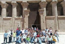 معبد إدفو يستقبل طلاب مجمع هيكل في جولة لنشر الوعي الأثري