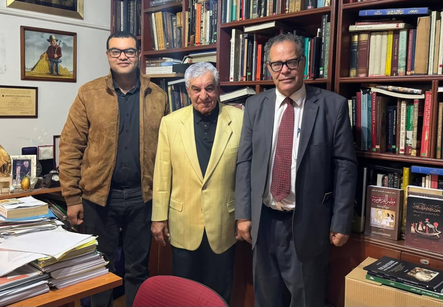 الدكتور محمد عبد المقصود مديرًا لفرع مؤسسة زاهي حواس بالقنال وسيناء