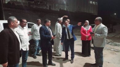 قبل “شم النسيم “..جولة تفقدية ليلية ب”العبارة حتشبسوت” لتأمين سلامة المواطنين بأرمنت