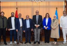 محافظ الإسكندرية يستقبل وفد مهرجان الإسكندرية للفيلم القصير