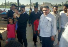 جولة تفقدية لمتابعة عبارة جزيرة أرمنت لتأمين سلامة المواطنين