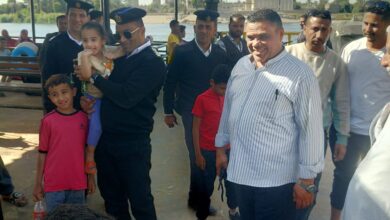 جولة تفقدية لمتابعة عبارة جزيرة أرمنت لتأمين سلامة المواطنين جولة تفقدية لمتابعة عبارة جزيرة أرمنت لتأمين سلامة المواطنين