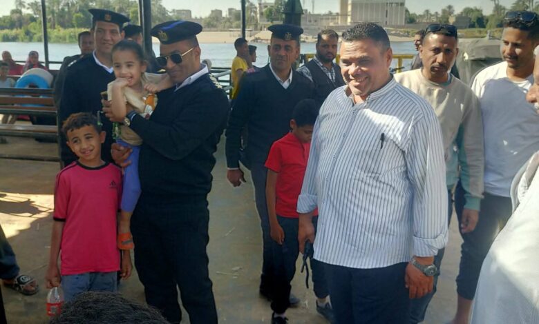 جولة تفقدية لمتابعة عبارة جزيرة أرمنت لتأمين سلامة المواطنين