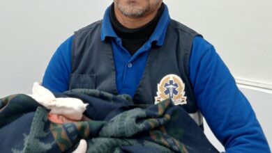 محافظ الغربية يشيد بجهود هيئة الإسعاف وسرعة تعاملها مع حالة ولادة مفاجئة بقرية محلة مرحوم خلال احتفالات شم النسيم 