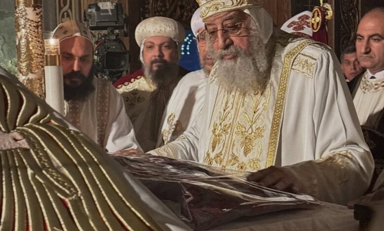 البابا تواضروس: نصلي من أجل أن يسود السلام في مناطق الصراع والنزاع وأن يحفظ بلادنا مصر البابا تواضروس: نصلي من أجل أن يسود السلام في مناطق الصراع والنزاع وأن يحفظ بلادنا مصر