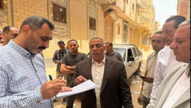 حملات ميدانية مكثفة بالفيوم لتسريع التصالح على مخالفات البناء وقطع المرافق عن المتقاعسين