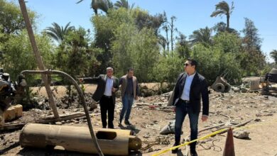 حماية طريق «بحر تلات» بالفيوم.. تنفيذ حائط ساند جديد ضمن خطة تطوير البنية التحتية