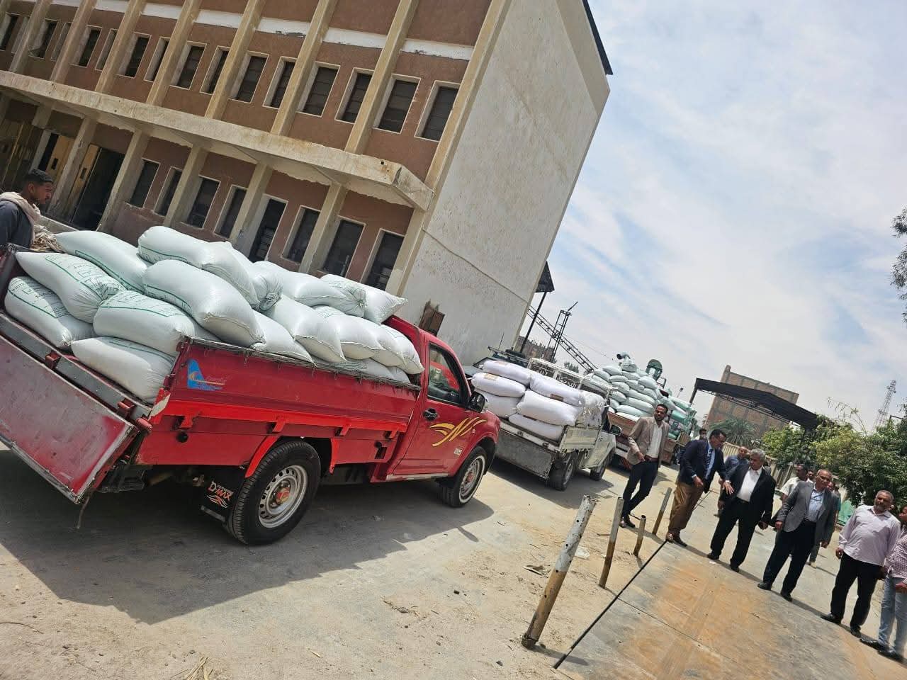 ” تموين الأقصر” يتسلم 152.210طن قمح من المزارعين خلال 48ساعة