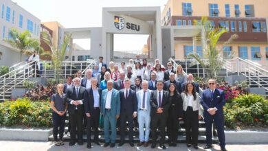 وفد برلماني ألماني يزور جامعة ساكسوني مصر لتعزيز شراكات التعليم التكنولوجي