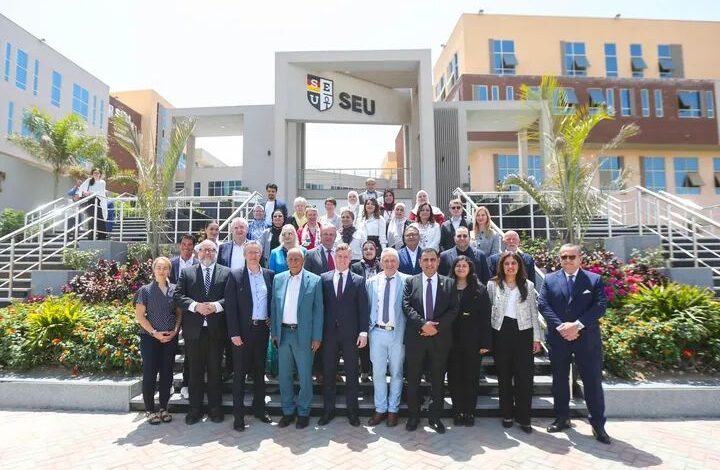 وفد برلماني ألماني يزور جامعة ساكسوني مصر لتعزيز شراكات التعليم التكنولوجي