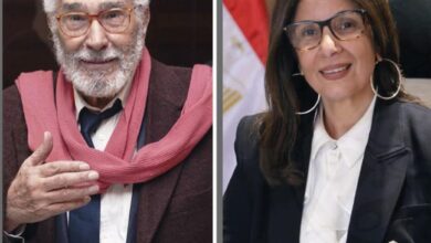 وزيرة الثقافة تطمئن على صحة الفنان عبد الرحمن أبو زهرة وتتابع حالته