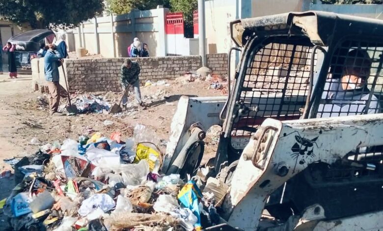 تحسين المظهر الحضاري ورفع الإشغالات بحملات مكثفة في سنورس وإطسا