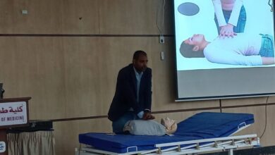 “طب الأقصر”تنظم ورشة عمل بعنوان “أساسيات الإسعافات الأولية”