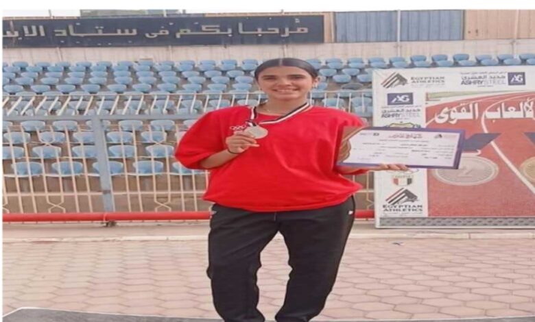 فضية الجمهورية في ألعاب القوى تُتوَّج جهود طالبة بالفيوم في سباق 800 متر