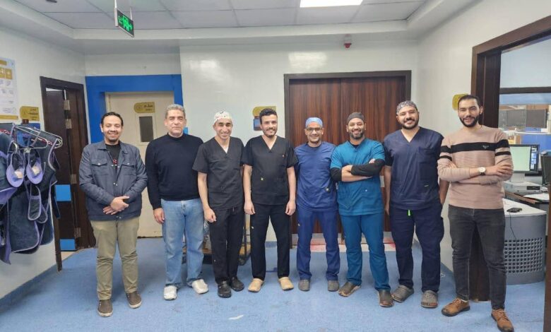 نجاح أول حالة سحب جلطة حادة بالمخ خلال ” الوقت الذهبى” بمستشفى طيبةالتخصصى جنوب الأقصر