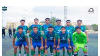 المقاصة 2010 في اختبار قوي أمام بني سويف بدوري قطاعات شمال الصعيد