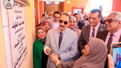 محافظ سوهاج يفتتح مدرستي ” نجع العرب سلمى” و”محمد حسان الحكيم ” بقرية إدفا بسوهاج