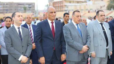محافظ كفرالشيخ يؤدي صلاة عيد الأضحى المبارك وسط الآلاف من أهالي المحافظة بساحة سيتى كلوب