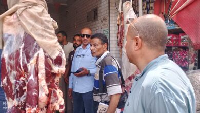  استعدادا لعيد الاضحى.. مجلس مدينة طهطا حملة مكبرة على محلات الجزارة واللحوم 