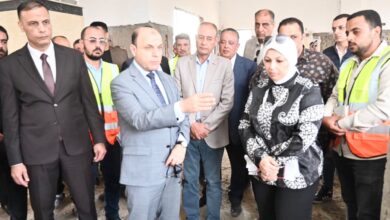 محافظ الغربية يتفقد مشروع إنشاء مبنى مجلس مدينة المحلة الكبرى الجديد