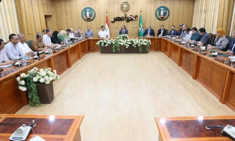 محافظ المنوفية يترأس اجتماعاً موسعاً لمتابعة الاستعدادات النهائية لامتحانات الثانوية العامة محافظ المنوفية يترأس اجتماعاً موسعاً لمتابعة الاستعدادات النهائية لامتحانات الثانوية العامة